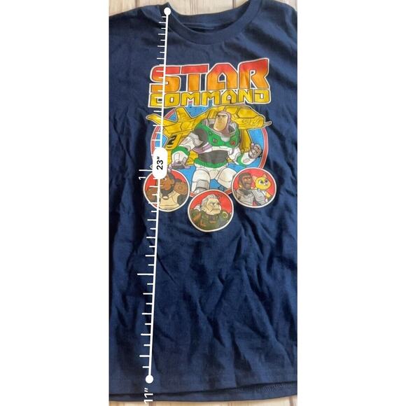 Disney Boys' Lightyear Star Command Short Sleeve Tee Size 18/20 New - Picture 6 of 6